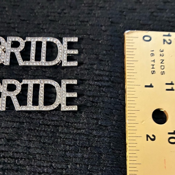 Sparkly EUC BRIDE Earrings // Bachelorette Earrings // Bridal Shower Gift - Picture 7 of 8